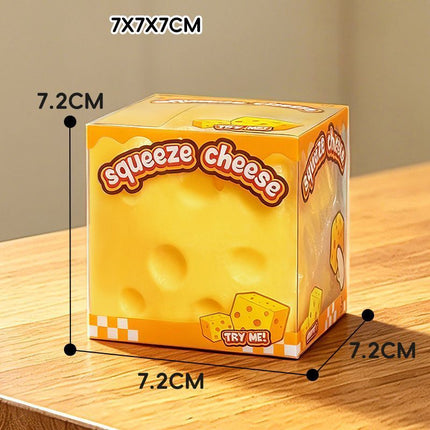 7cm Cheese Squishy with Box (Banana Yellow)