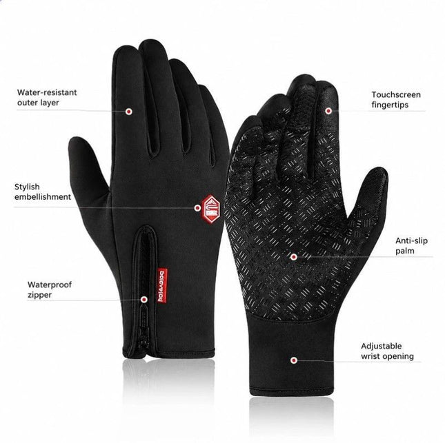 Upgraded Thermal Cycling Gloves - Orange M