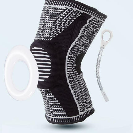 2 Pack Knee Sleeve Black Size L