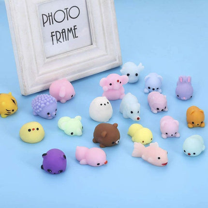 24pcs Mini Squishy Assorted 1 Bucket