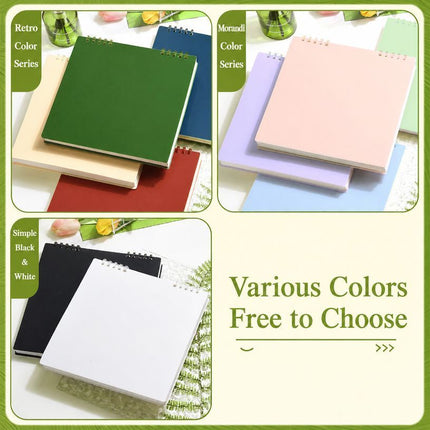 Grid Notebook Cloud White 60 Sheets/120 Pages