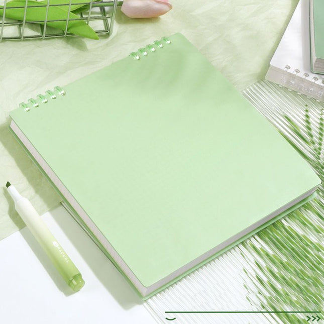 Grid Notebook Mint Green 60 Sheets/120 Pages