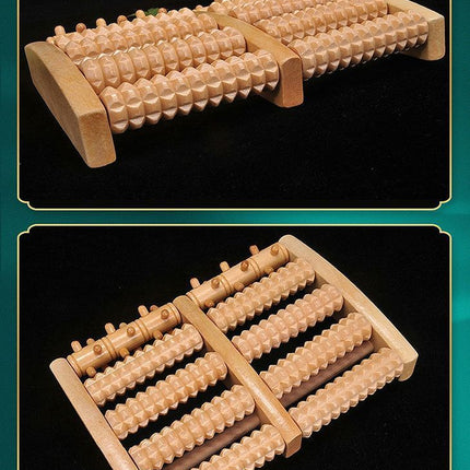 5-Row Foot Roller Massager