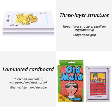 4Pcs Assorted Card Games Set