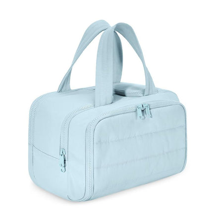 Travel Toiletry & Makeup Bag – Large Capacity Organiser Wash Bag with Compartments(YELLOW)
