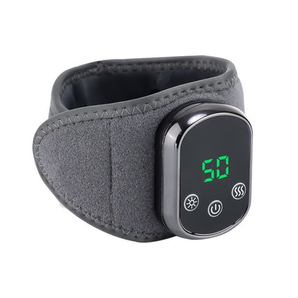Electric Wrist Heating Massager - Infrared Heat Therapy + Vibration Massage, Rechargeable & Temperature Adjustable