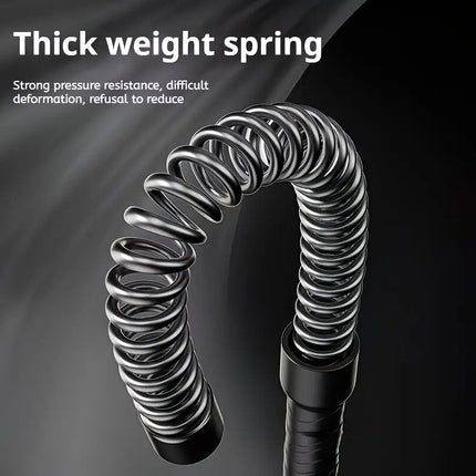 2PCS Wireless Battle Rope Fitness Stick, Strong Spring Resistance, Full Body Muscle Sculpting, Anti-Slip and Durable, Indoor and Outdoor Use, Essential for Body Shaping