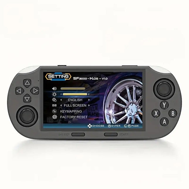 SF3000 64G Portable Handheld Game Console with IPS Screen Retro Video Game Console, Perfect as Adult Gift