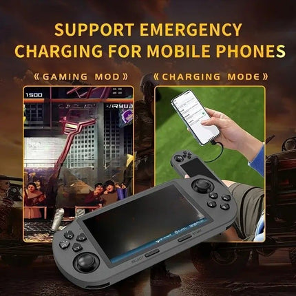SF3000 64G Portable Handheld Game Console with IPS Screen Retro Video Game Console, Perfect as Adult Gift