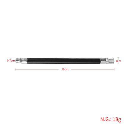 For Xiaomi scooter inflatable extension cord original model inflatable extension valve M365 Pro Pro2 1S extension tube Black