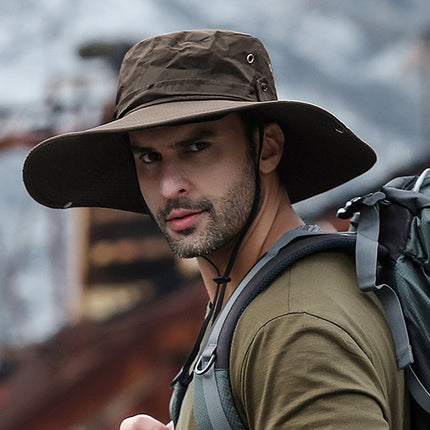 Sun Hats with UV Protection, Wide Brim Cap for Hiking and Safari