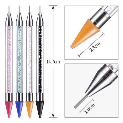 Rhinestone picker pen crystal picking tool black