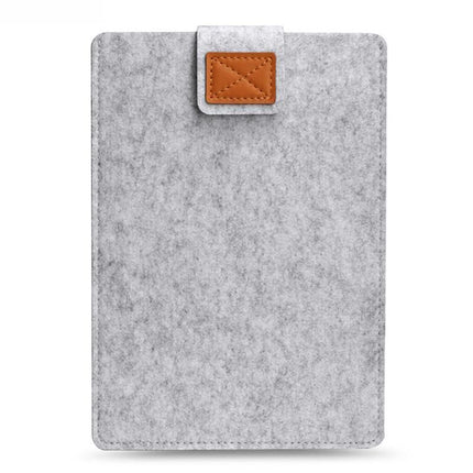 MacBook Pro sleeve Dark gray wool felt case, compatible with MacBook Air, 13-inch
