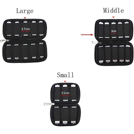 USB Flash Drive and Memory Card Storage Carrying Case