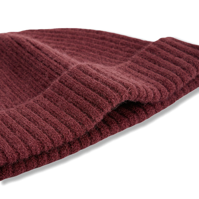 HTTWW 2-Pack Unisex Short Brim Knitted Beanie, Warm Winter Streetwear Hat