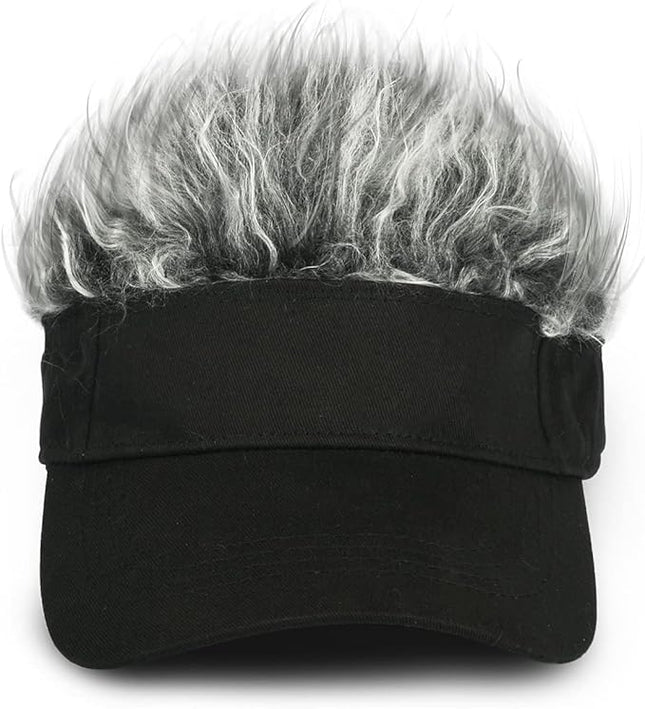Funny Wig Beanie Winter Hat Adjustable for Party & Carnival Unique Gift One Piece