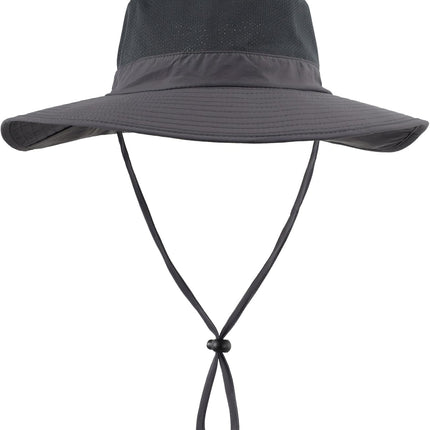 Outdoor UPF50+ Mesh Sun Hat Wide Brim Fishing Hat with Neck Flap Sun Hat for Men Women