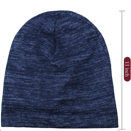 4 Pieces Satin Lined Beanie Cap Satin Sleep Lined Hat Slouchy Beanie Hat Night Silk Hair Cap for Women Men