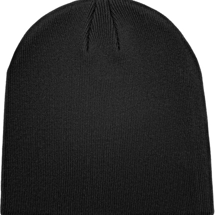 100% Cotton Beanie Hat for Men Women - Soft Unisex Winter Knit Skull Cap, Stretch Fit Fashion Fisherman Beanie