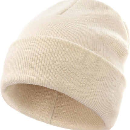 100% Cotton Toddler Beanie Hats for Baby Boys Girls Kids Infant Winter Hat Soft Warm Knit Cuffed Caps