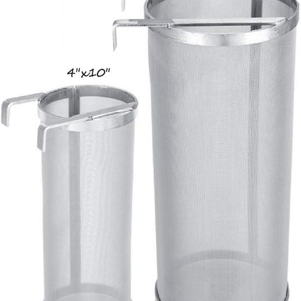 300 Micron 6"x14" Spider Strainer Mesh Hops for Home Beer Brewing Filter Kettle