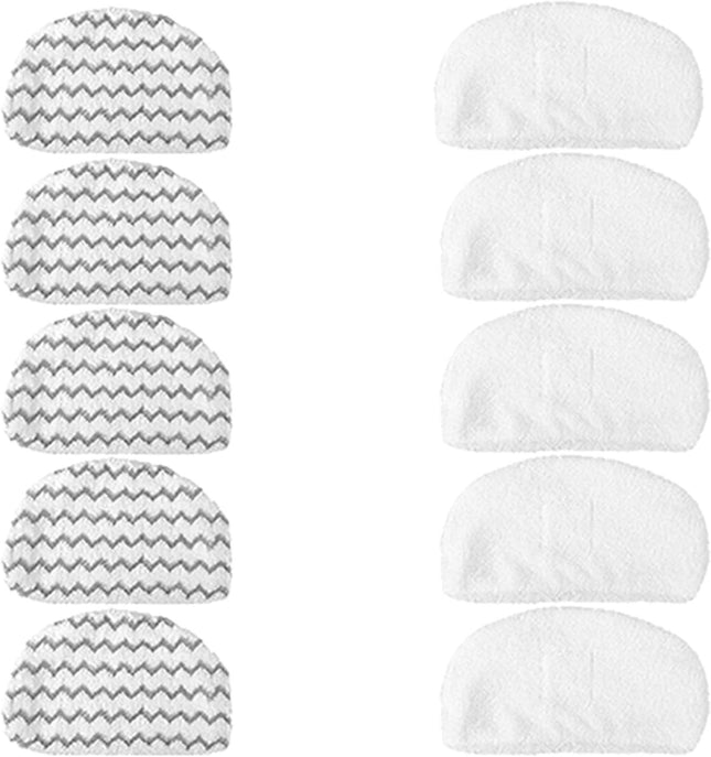 10PK  Replacement Pads Compatible with Bissell Powerfresh Steam Mop 1940 1440 1806 1544 2075 2685 Series 19401 19404 19409 1940A 1940F 1940N 1940T 1940Q 1940W B0006 15441 15443 2181 2814