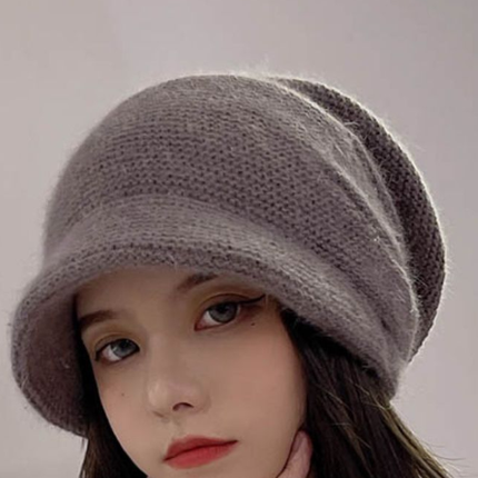Ribbed Knit Beanie Hat - Winter Warm Skull Cap for Men Women - High Quality Acrylic Close Fit Casual Cuffed Hat - Brown