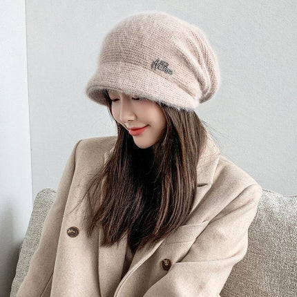 Ribbed Knit Beanie Hat - Winter Warm Skull Cap for Men Women - High Quality Acrylic Close Fit Casual Cuffed Hat - Khaki