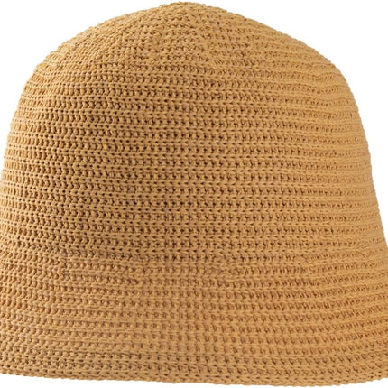 MEINICIY Bucket Hats for Woman, Beach Sun Hat for Women, Bamboo Mesh Woven Bucket Hat Foldable Packable Fishing Hat