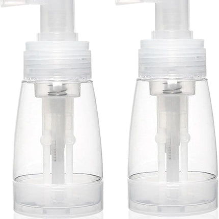 2PCS Powder Spray Bottle, 180ml Portable Powder Dispenser with Converging Nozzle, Powder Container Even Dispensing Powder Spray for Baby Powder, Body Powder and Even Edible Glitter