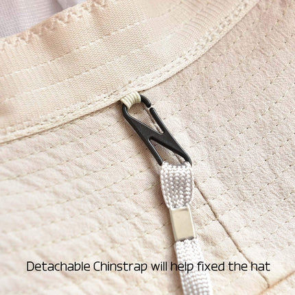 Womens Cotton Wide Brim Sun Hats UPF50 UV Packable Beach Hat Summer Bucket Cap for Travel