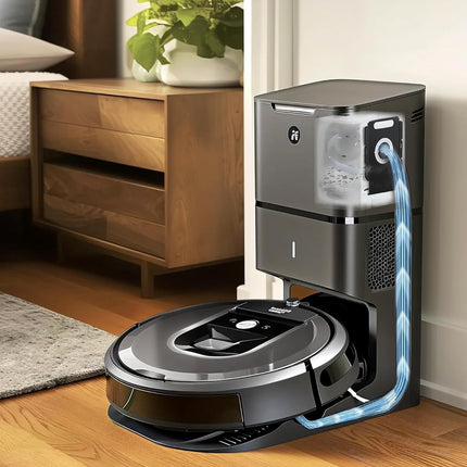 Replacement Parts & Accessories or iRobot E, I & J Series, Combo i5, j5 Series Robot Vacuum, Dual Multi-Surace Rubber Brushes & 3 HEPA ilter & 3 Edge-Sweeping Brushes