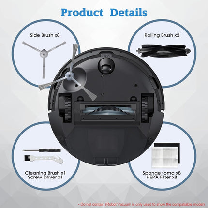 Replacement Parts or euy L60 & L50 Series Robotic Vacuum Cleaner - Quality Accessories or Better Cleaning Perormance