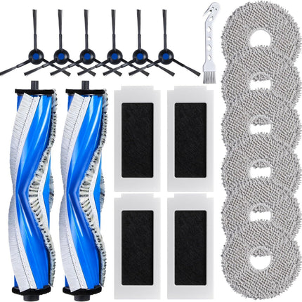 Accessories or ECOVACS DEEBOT T30S/T30S PRO/T30S AI Robot Vacuum, Quality Replacement Parts or Better Cleaning Perormance