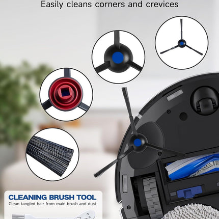 Accessories or ECOVACS DEEBOT T30S/T30S PRO/T30S AI Robot Vacuum, Quality Replacement Parts or Better Cleaning Perormance