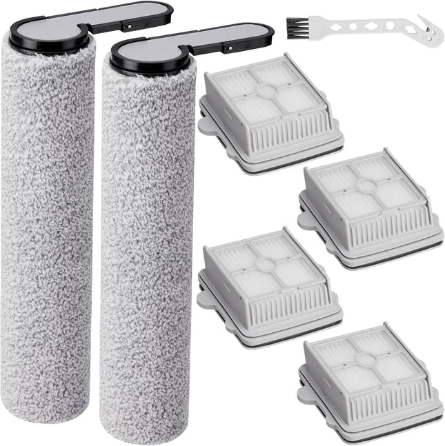 6 Pack 25 Roller Brushes and HEPA ilters Replacement Parts, Compatible with  25/25 ACE/25 ALT/25 LT/25 RT/25 GT/25 BX/25 Combo/25 ACE Combo Cordless Wet Dry Vacuum Cleaner