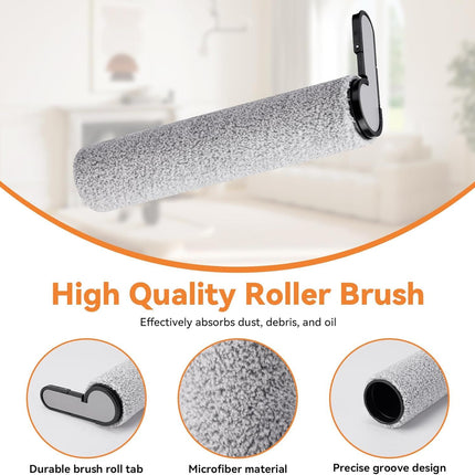 6 Pack 25 Roller Brushes and HEPA ilters Replacement Parts, Compatible with  25/25 ACE/25 ALT/25 LT/25 RT/25 GT/25 BX/25 Combo/25 ACE Combo Cordless Wet Dry Vacuum Cleaner