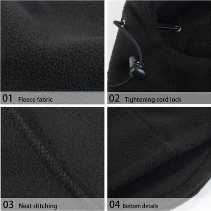 Breathable Adjustable Hat, Winter Balaclava, Ski Mask with Thick Warm Fleece Face Cover for Snowboarding, Skiing