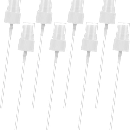 8 Pcs Spray Cap for Glycolic Acid, Spray Tops for Toner Bottles (White)