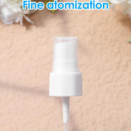 8 Pcs Spray Cap for Glycolic Acid, Spray Tops for Toner Bottles (White)