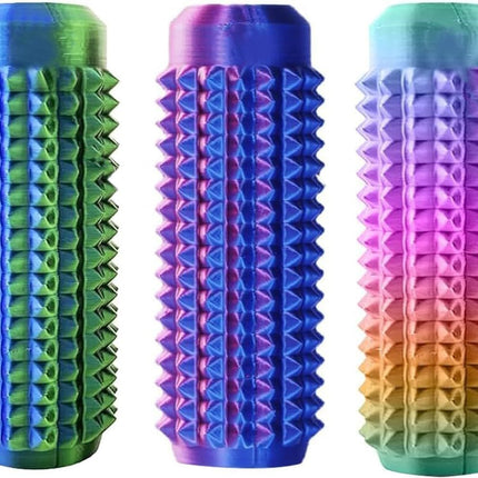 3PC Little Ouchies Fidget Toys Adults, Pain Stim Fidget Anxiety Relief for Anxiety and Stress Reduction,Portable Travel Stress Relief Spiky Fidget Keychain