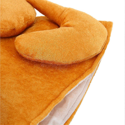 2PCS Roasted Turkey Hat Exquisite Thanksgiving Plush Turkey Hat for Halloween Costume Dress Up Party
