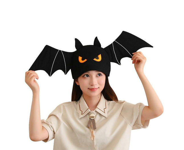 Lovely Bat Cap Adult Halloween Party Props Hat Teenagers Holiday Festival Hat