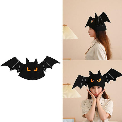 Lovely Bat Cap Adult Halloween Party Props Hat Teenagers Holiday Festival Hat