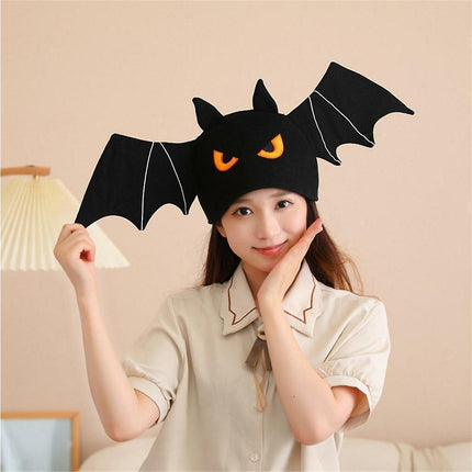 Lovely Bat Cap Adult Halloween Party Props Hat Teenagers Holiday Festival Hat