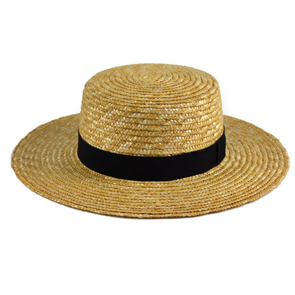 Straw Sun Hats for Women Wide Brim Boater Hat Summer Packable UV Protection Beach Hats for Women Men