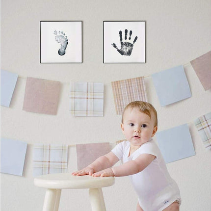 4PCS Babies Handprint and Footprint,Babies Imprint Kit for babies 0-6 Months