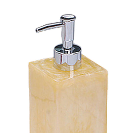 500ml Empty Hand Sanitizer Bottle Refillable Versatile Resin Marbling Press Lotion Dispenser for Bathroom