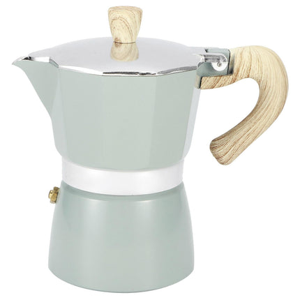 Stovetop Coffee Maker, Aluminum Moka Pot Kettle for Home Kitchen, 150ml