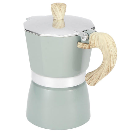 Stovetop Coffee Maker, Aluminum Moka Pot Kettle for Home Kitchen, 150ml